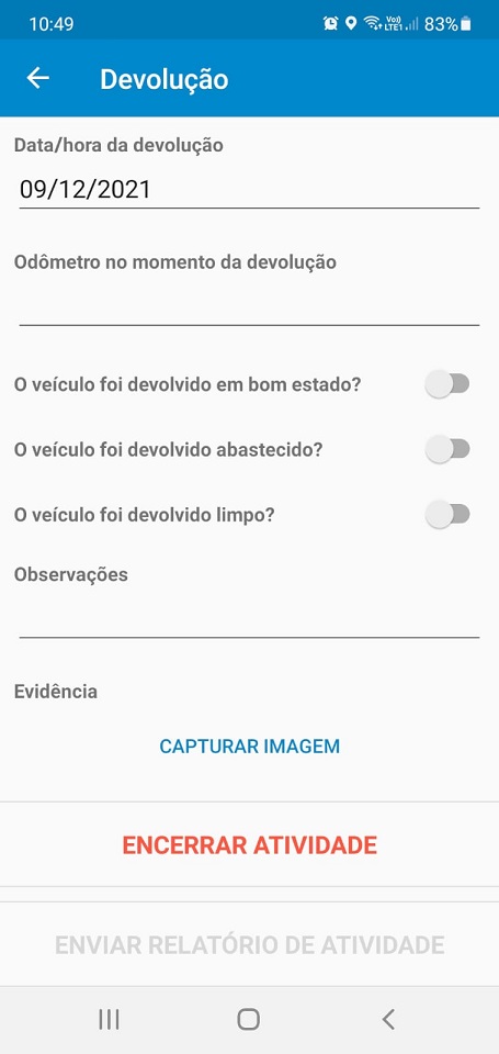 Checklist de Veículo
